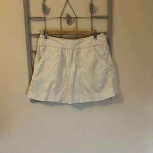 J.Crew White Skirt